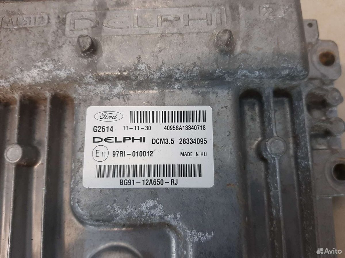 Эбу двигателя 2.0 дизель Ford Mondeo 4 — фото 2