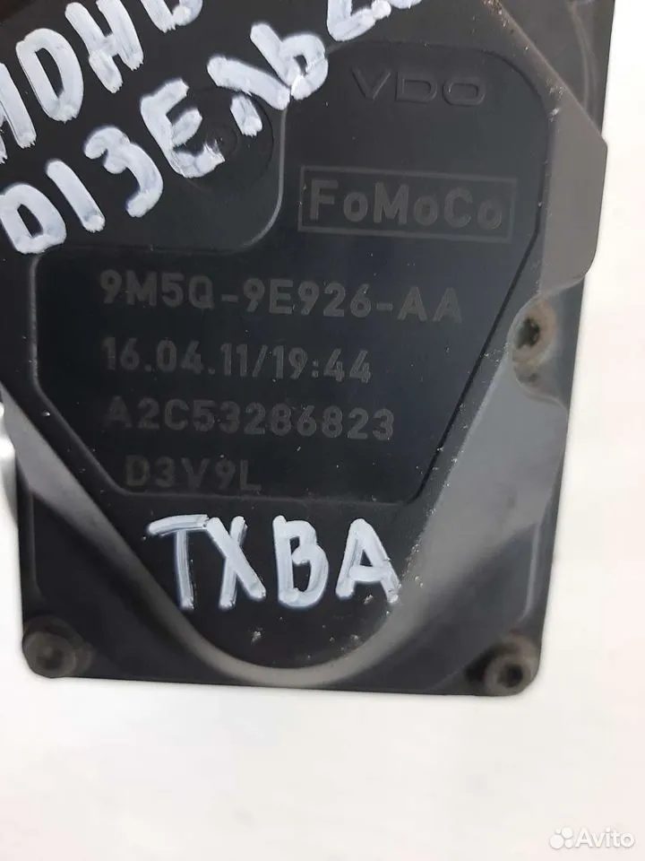 Дроссельная заслонка 2.0 txba Ford Mondeo 4 — фото 5