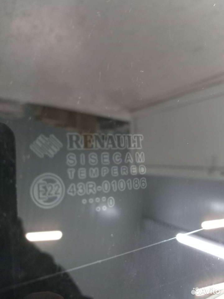Форточка задняя левая Renault Logan 2 — фото 2