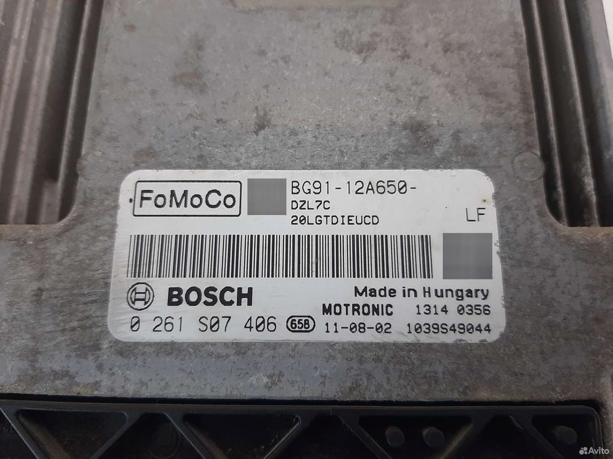 Эбу двигателя 2.0 tnbb Ford Mondeo 4 — фото 4