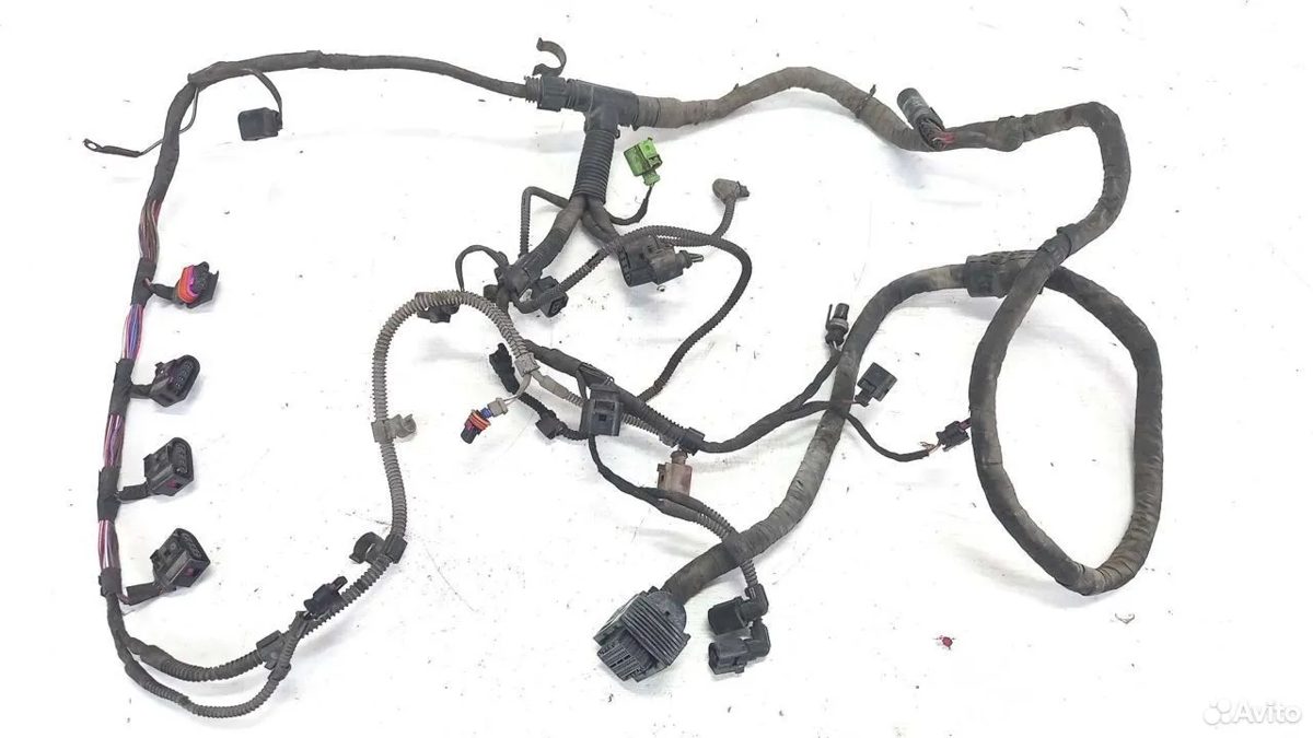 Проводка двигателя VW Passat CC