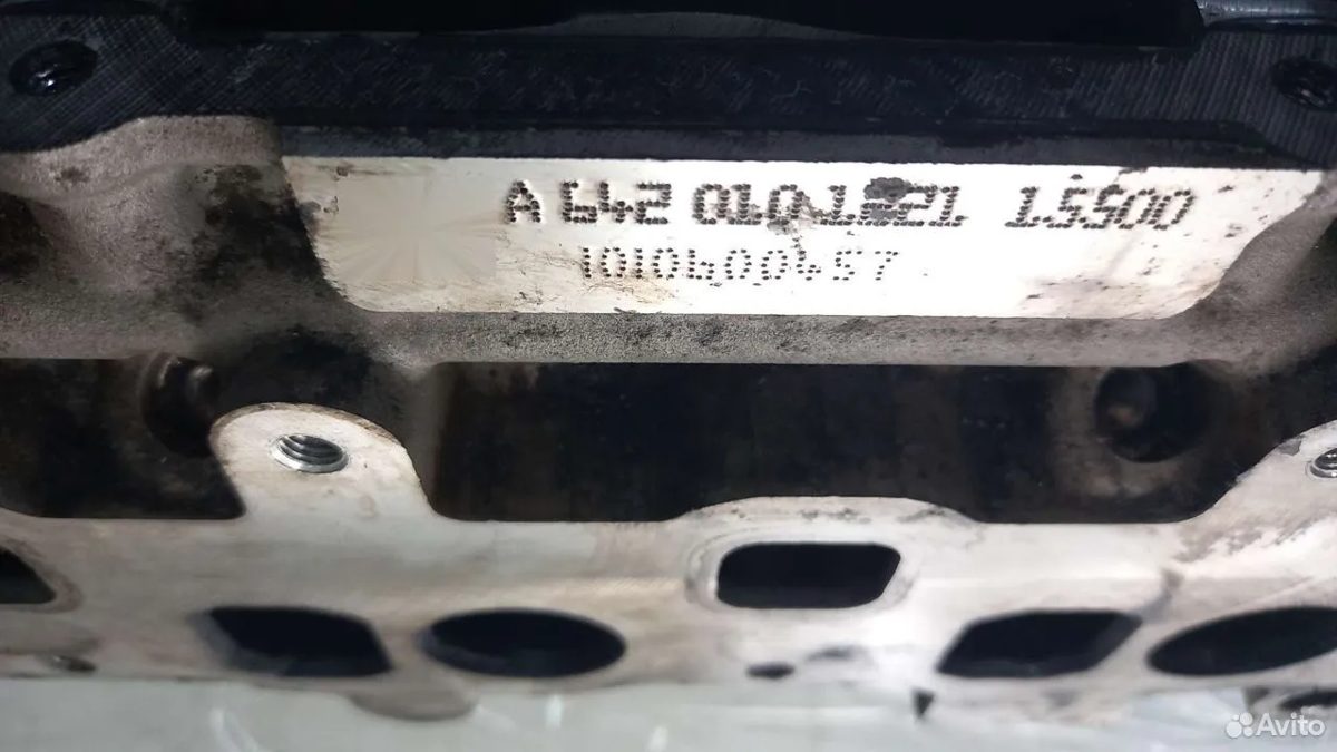 Головка блока цилиндров Mercedes W251 R350 — фото 9
