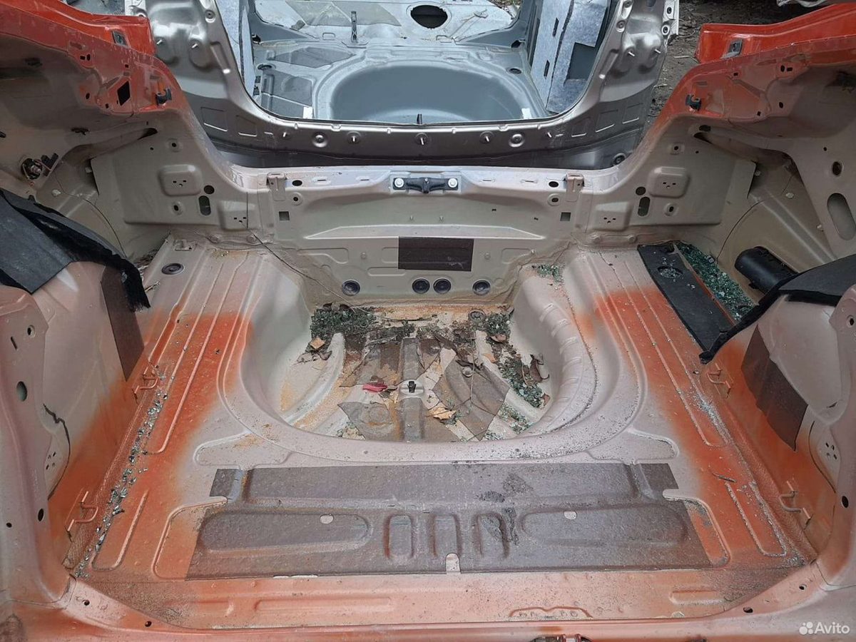 Задняя панель кузова Skoda Octavia A8