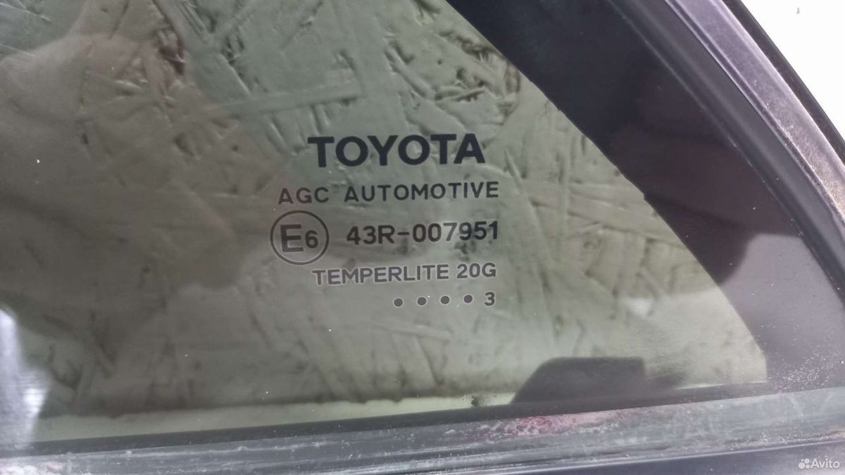 Форточка задняя левая Toyota Camry XV50-55 — фото 4
