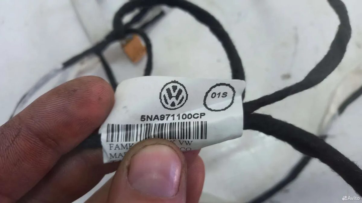 Проводка потолка Volkswagen Tiguan 2 — фото 4