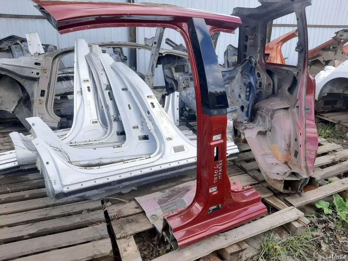 Порог правый Volkswagen Polo 6