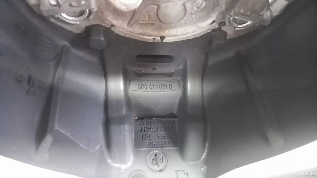 Рулевое колесо Volkswagen Polo 5 — фото 6