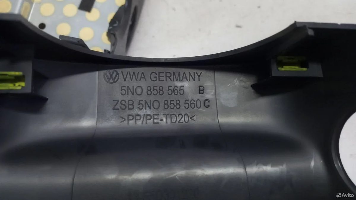 Кожух рулевой колонки Volkswagen Tiguan 1 — фото 8