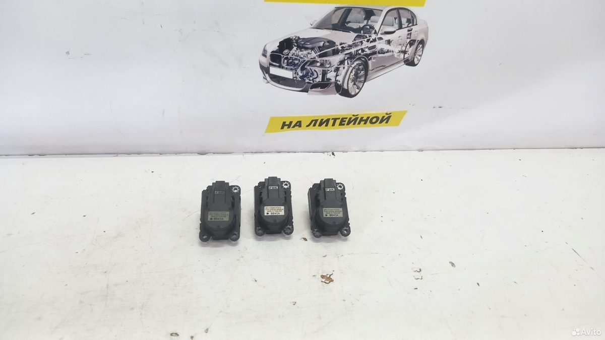 Сервопривод заслонок печки Mitsubishi Lancer X