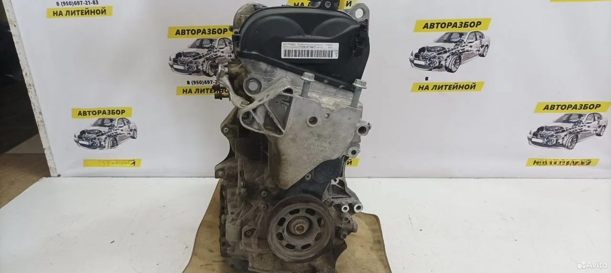 Двигатель 1.4 czea Skoda Karoq — фото 5