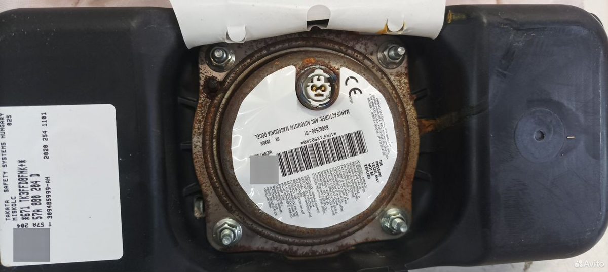 Подушка безопасности пассажира Skoda Karoq — фото 4