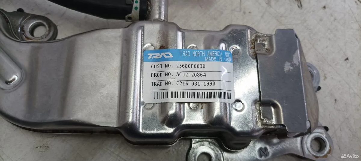 Радиатор егр A25AF Toyota Camry XV70 — фото 5