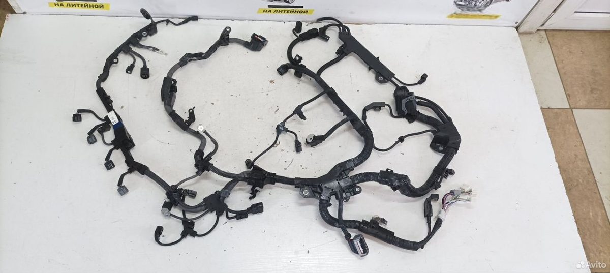 Проводка двигателя A25A Toyota Camry XV70