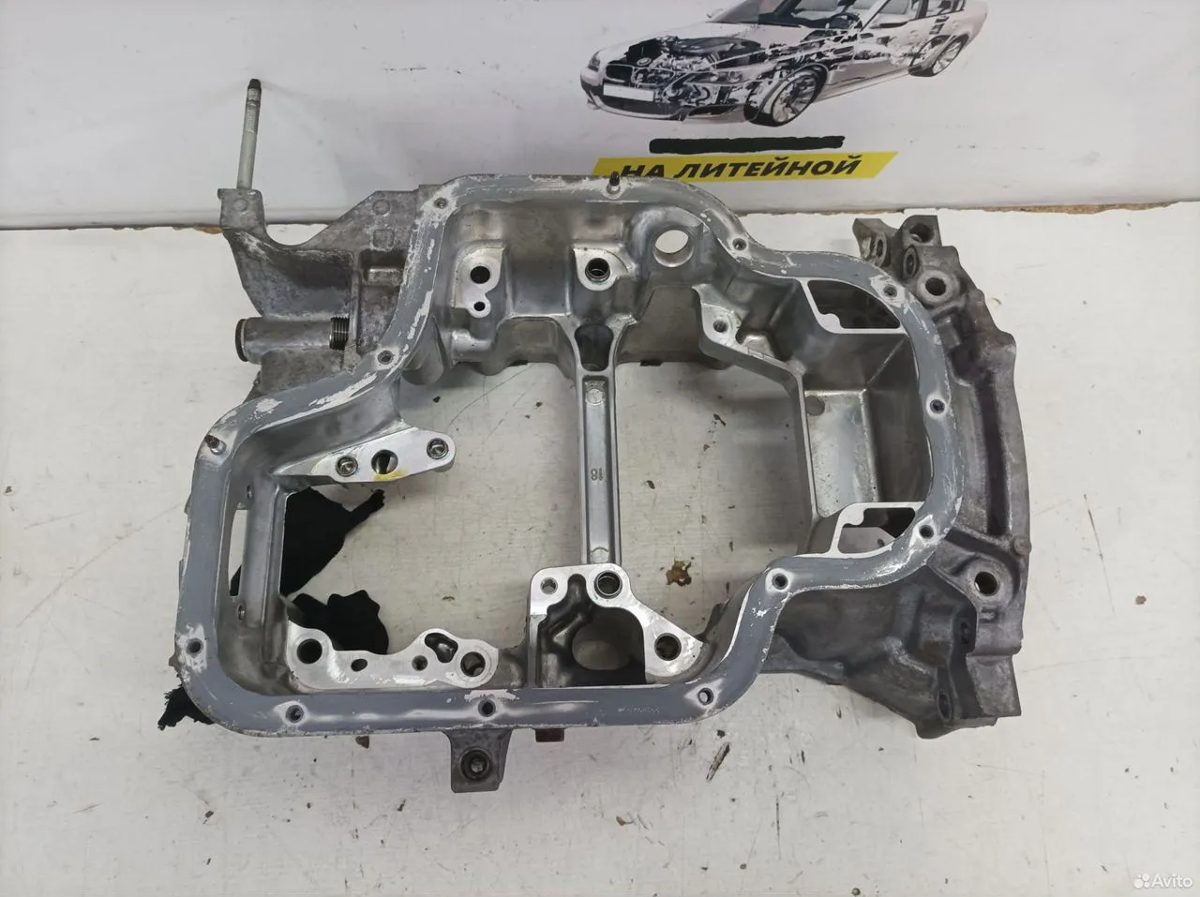 Поддон масляный средний A25A Toyota Camry XV70 — фото 4