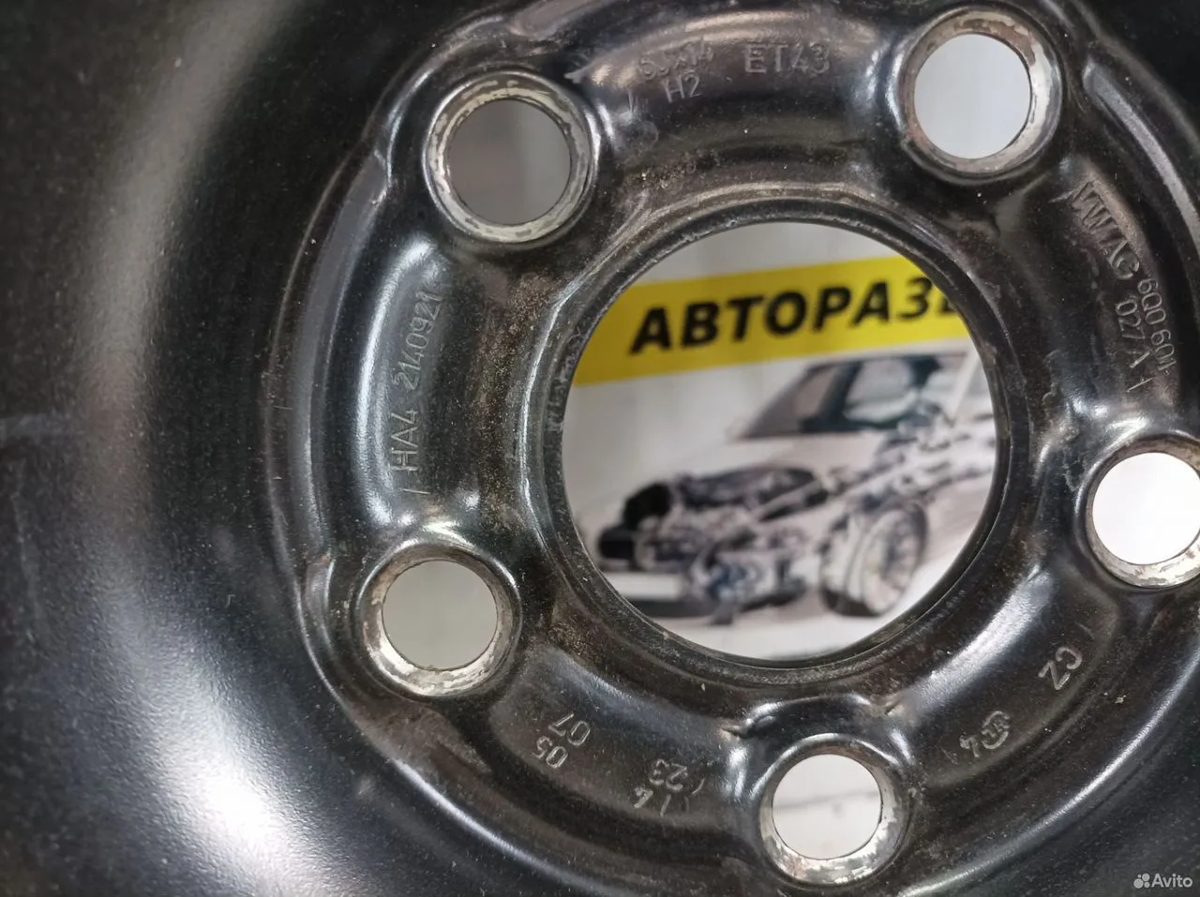 Колесо R14 5*100 Skoda Fabia 1 — фото 4