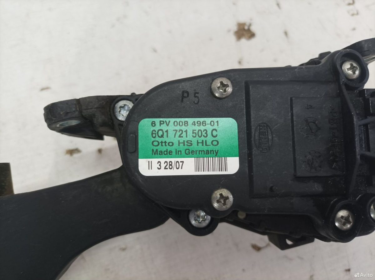 Педаль газа BME Skoda Fabia 1 — фото 5