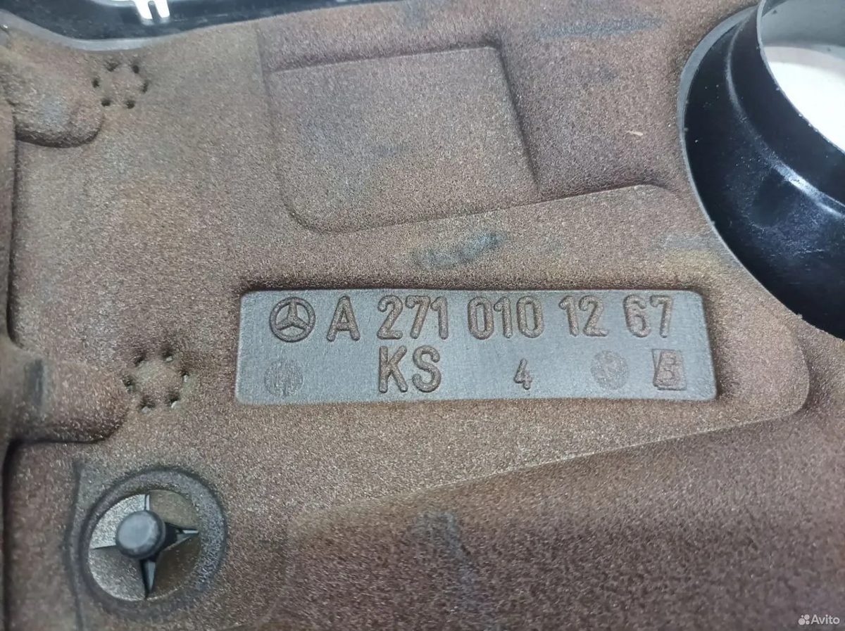 Крышка двигателя M271 Mercedes Benz W204 — фото 7