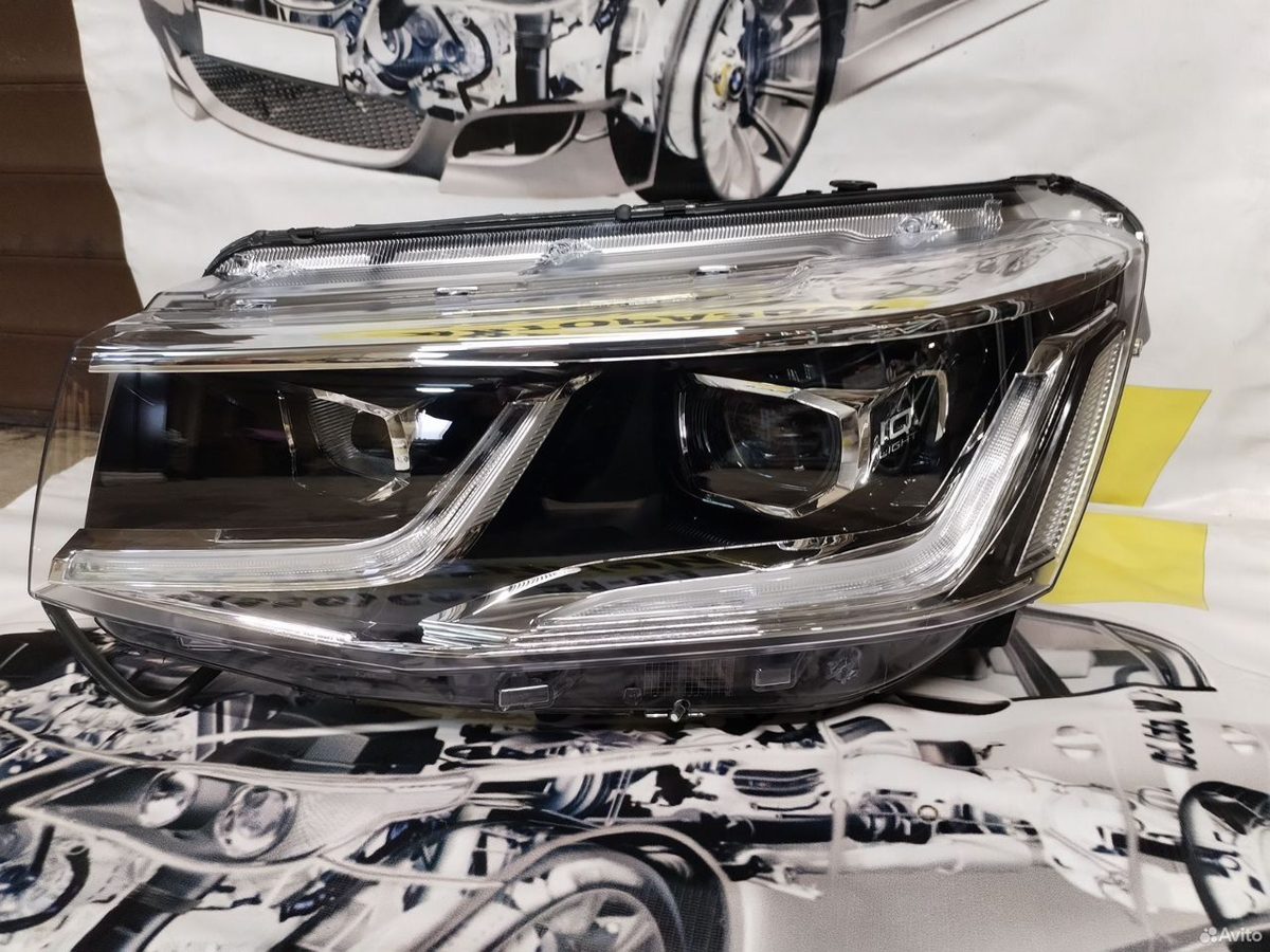 Фары левая LED Volkswagen Taos — фото 2