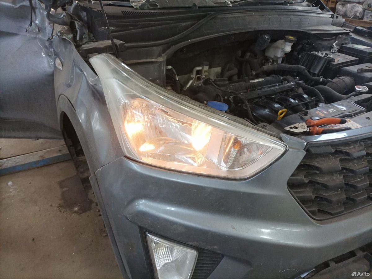 Фара правая галоген Hyundai Creta — фото 9