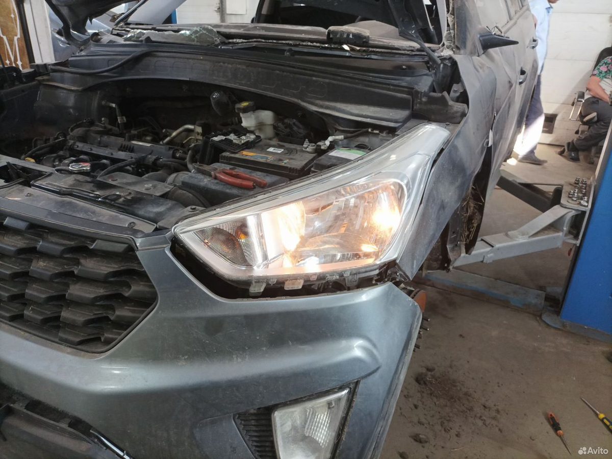 Фара левая галоген Hyundai Creta — фото 7