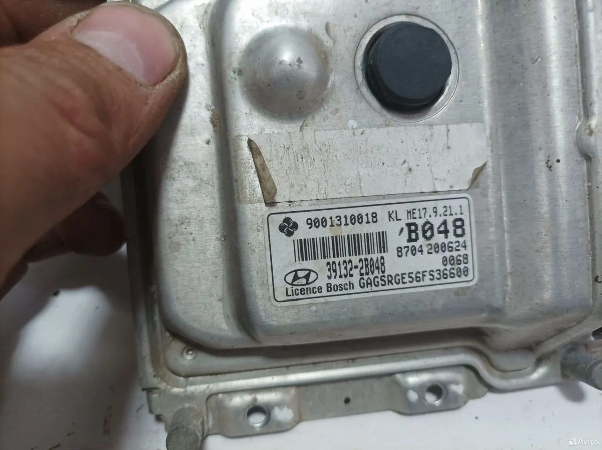 Эбу двигателя G4FG Hyundai Creta 1 — фото 4