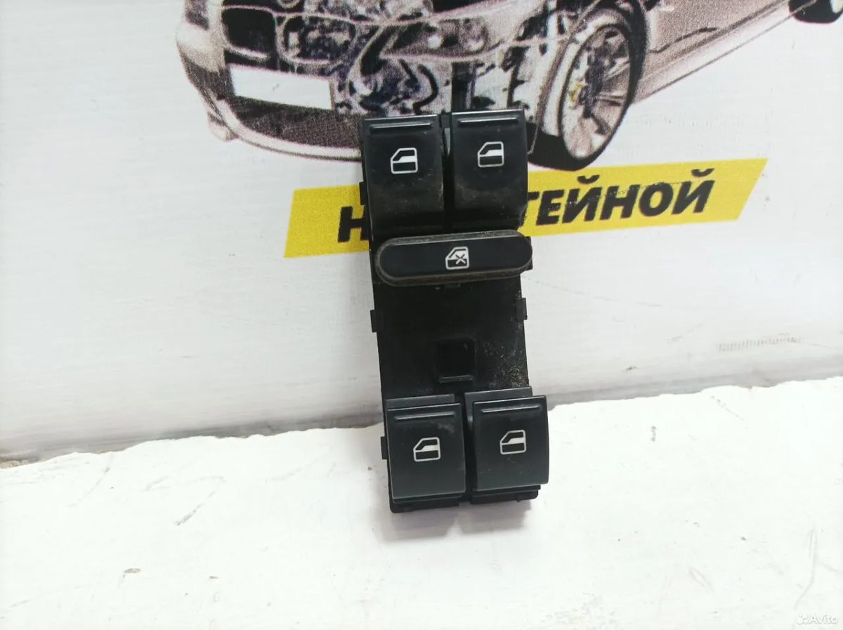 Блок стеклоподъемников Skoda Superb 2