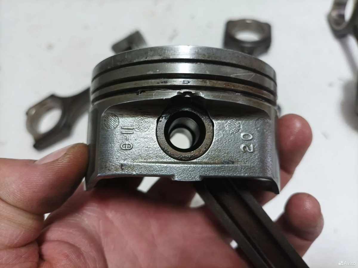 Поршень - шатун G4KD Hyundai IX35 — фото 8