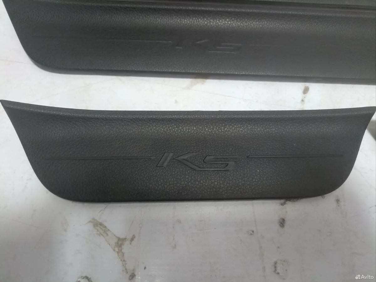 Накладки порогов Kia K5 DL3 — фото 2