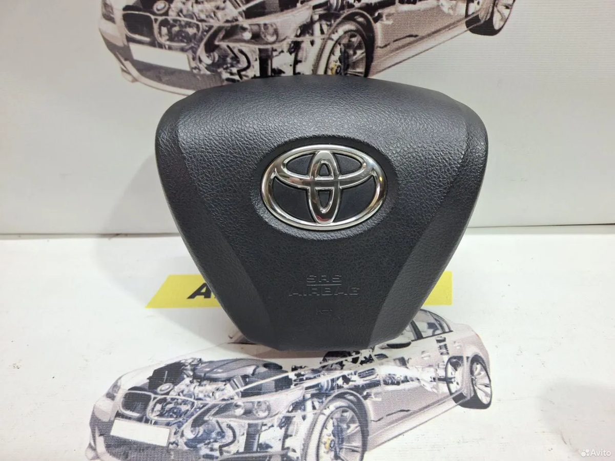 Подушка безопасности водителя Toyota Camry XV55 — фото 2