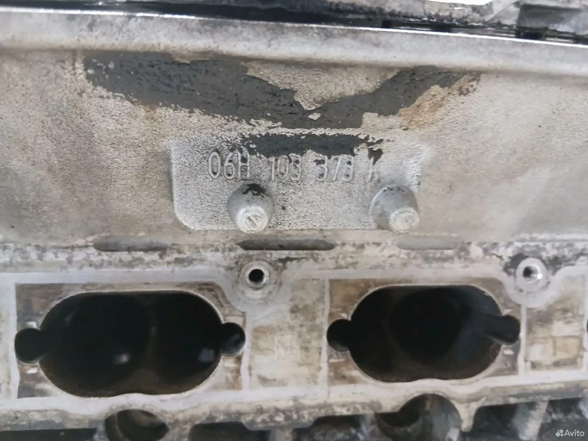 Головка блока цилиндров 1.8 CDA Skoda Superb 2 — фото 8