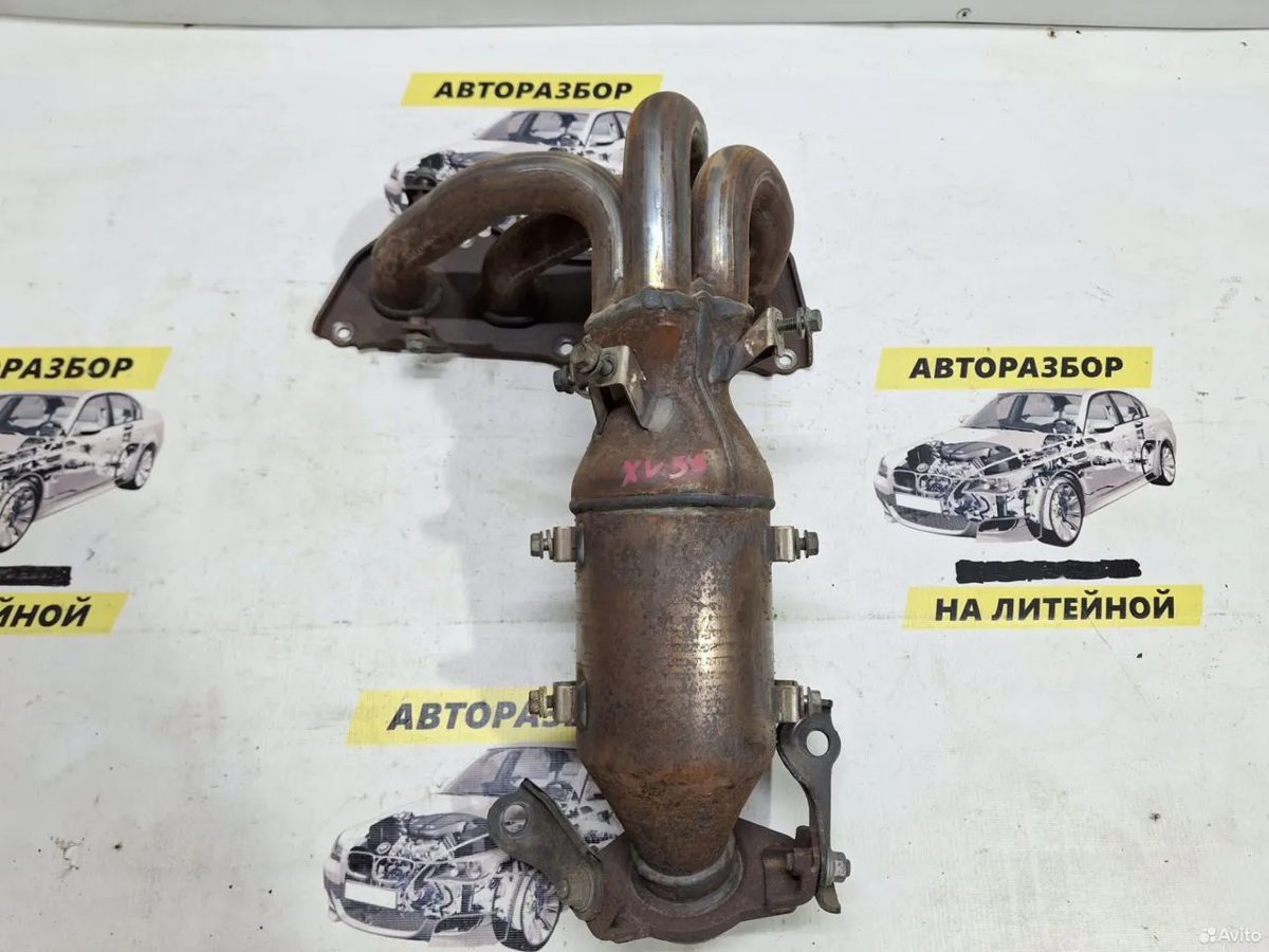 Выпускной коллектор катализатор Toyota Camry XV55