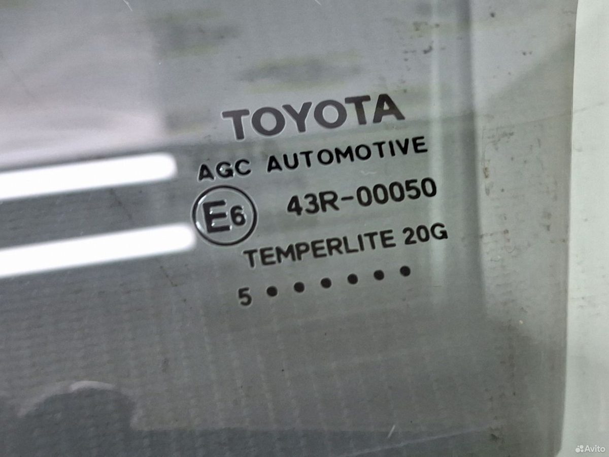 Стекло двери переднее левое Toyota Camry XV55 — фото 9