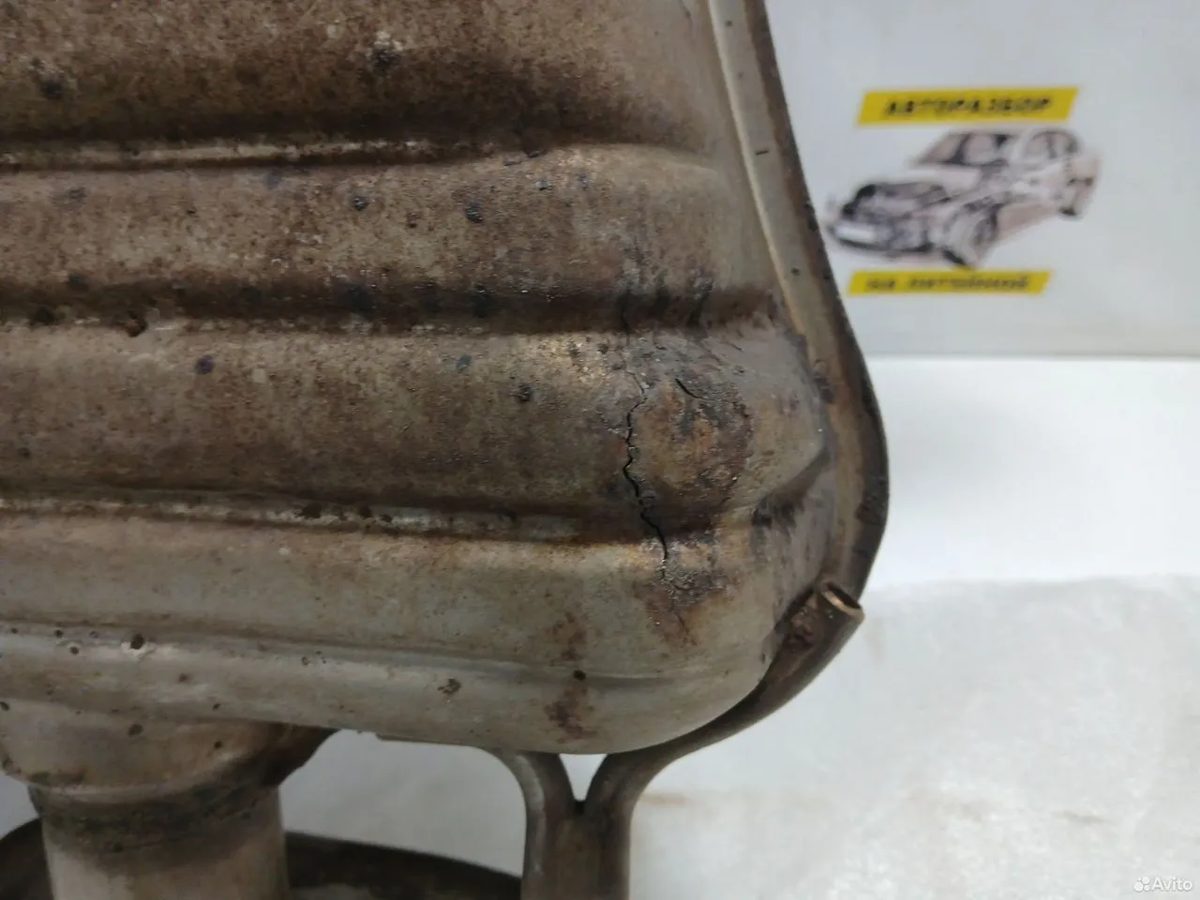 Глушитель в сборе Mercedes-Benz W221 — фото 4