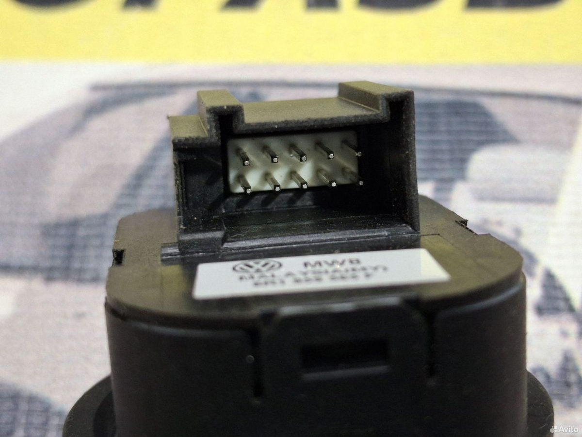 Блок управления зеркалами Volkswagen Polo 5 седан — фото 5
