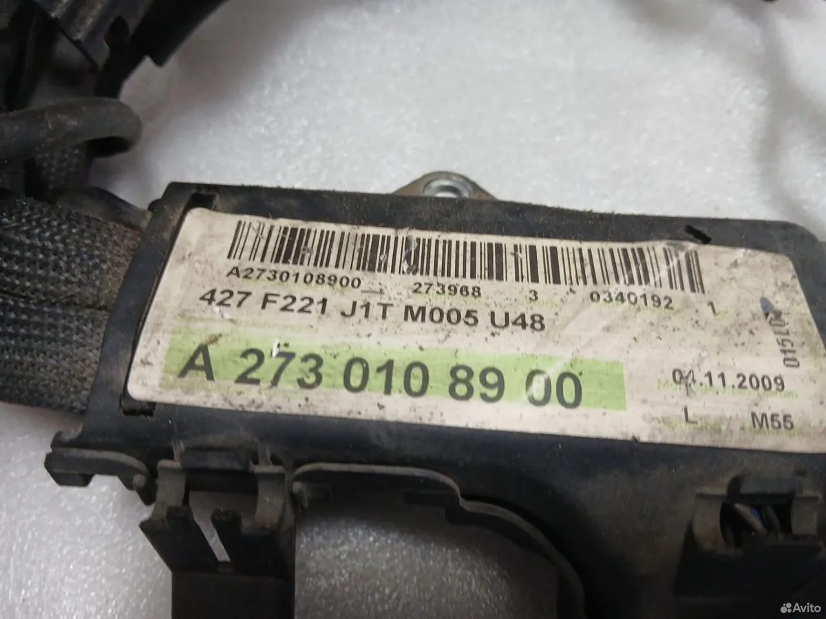 Проводка двигателя Mercedes-Benz W221 — фото 8