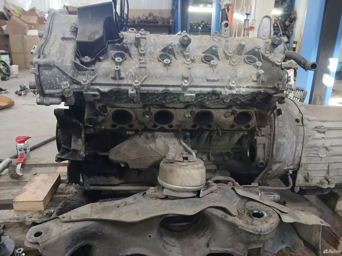 Двигатель 5.5 M273.968 Mercedes-Benz W221 — фото 3