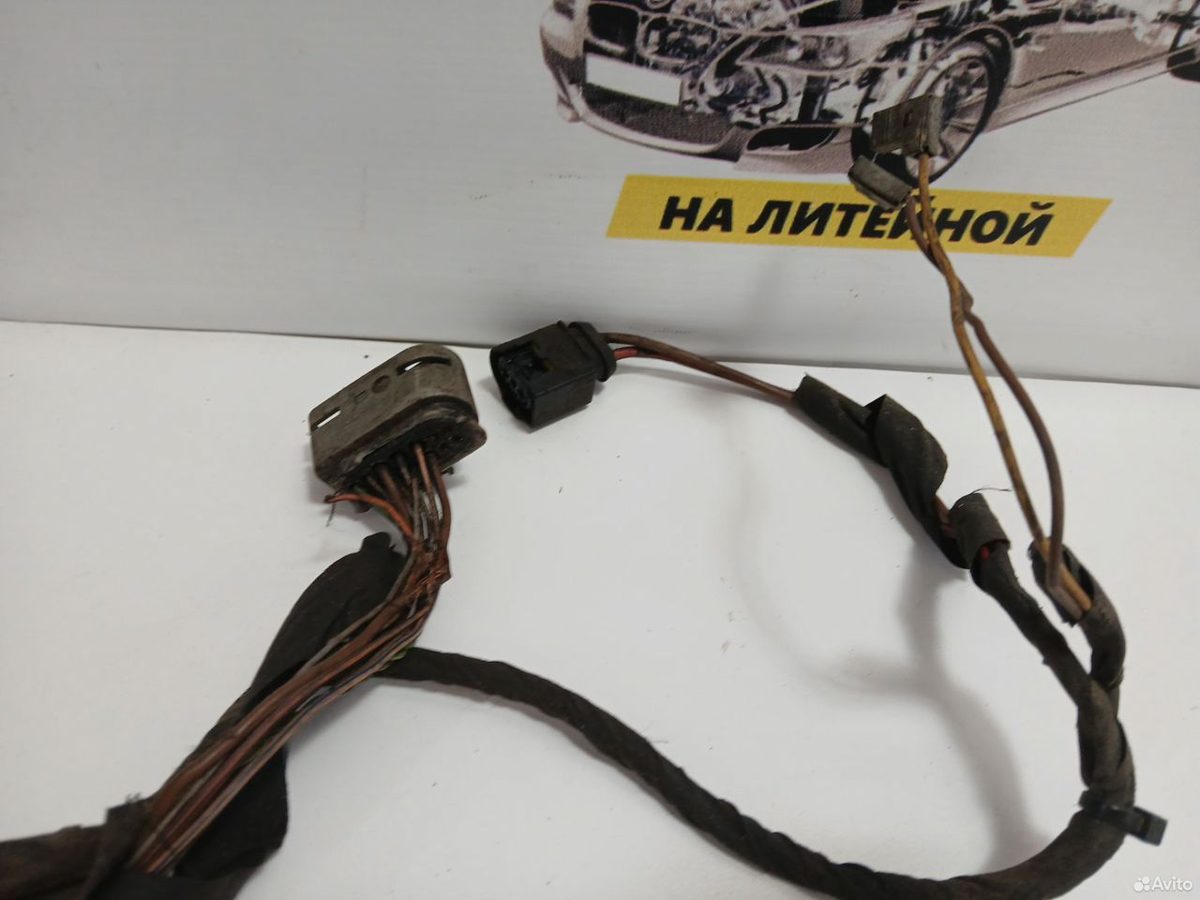 Проводка под жабо Mercedes-Benz W221 — фото 8