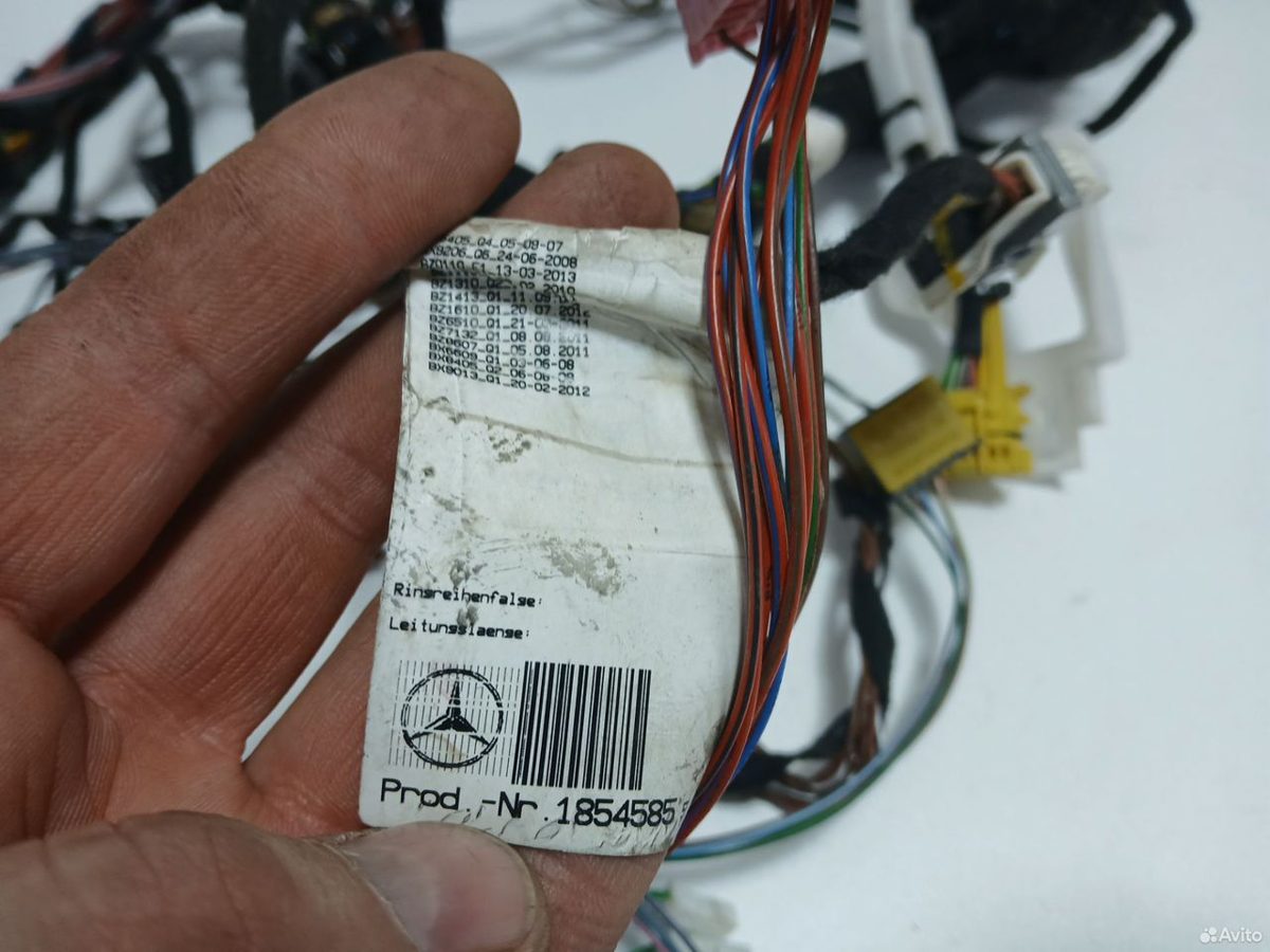Проводка торпедо Mercedes-Benz W207 — фото 3