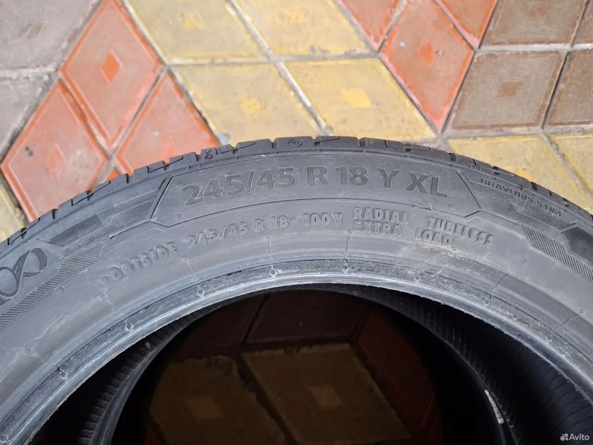 Barum Bravuris 5HM 245/45 R18 100Y — фото 10