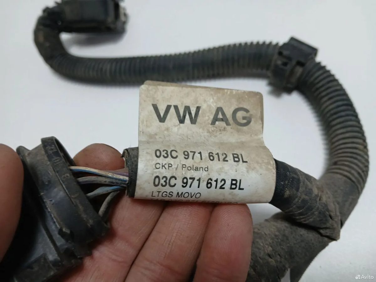 Проводка двигателя Volkswagen Polo 5 — фото 8