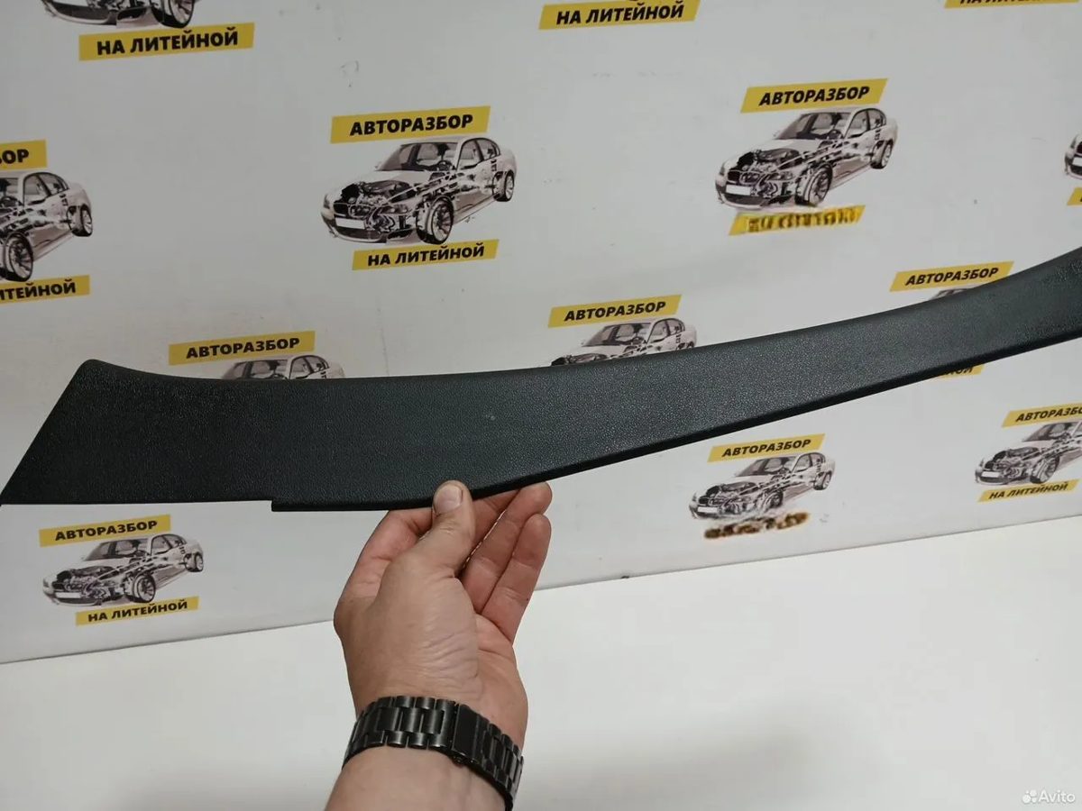 Накладка порога зад левая Renault Grand Scenic 3 — фото 3