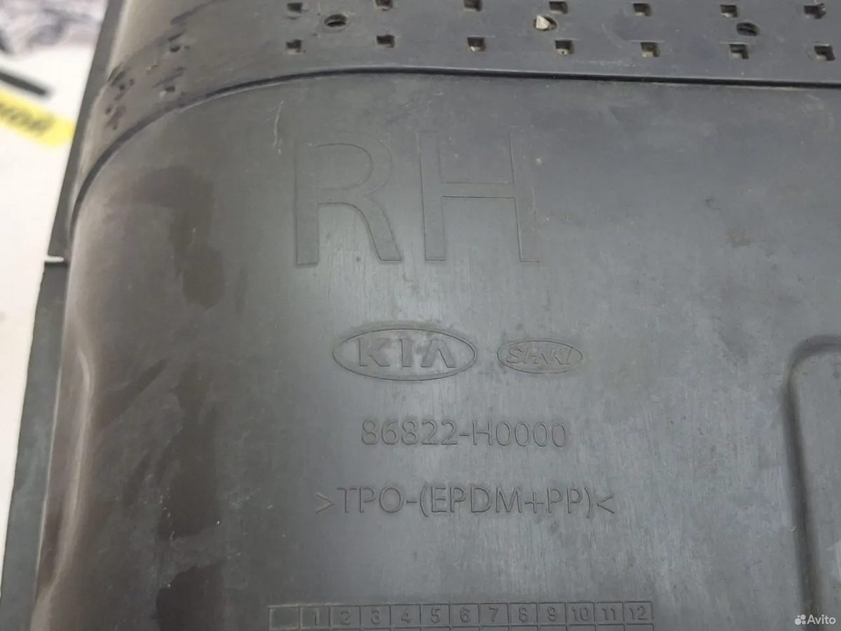 Подкрылок задний правый Kia Rio 4 — фото 6